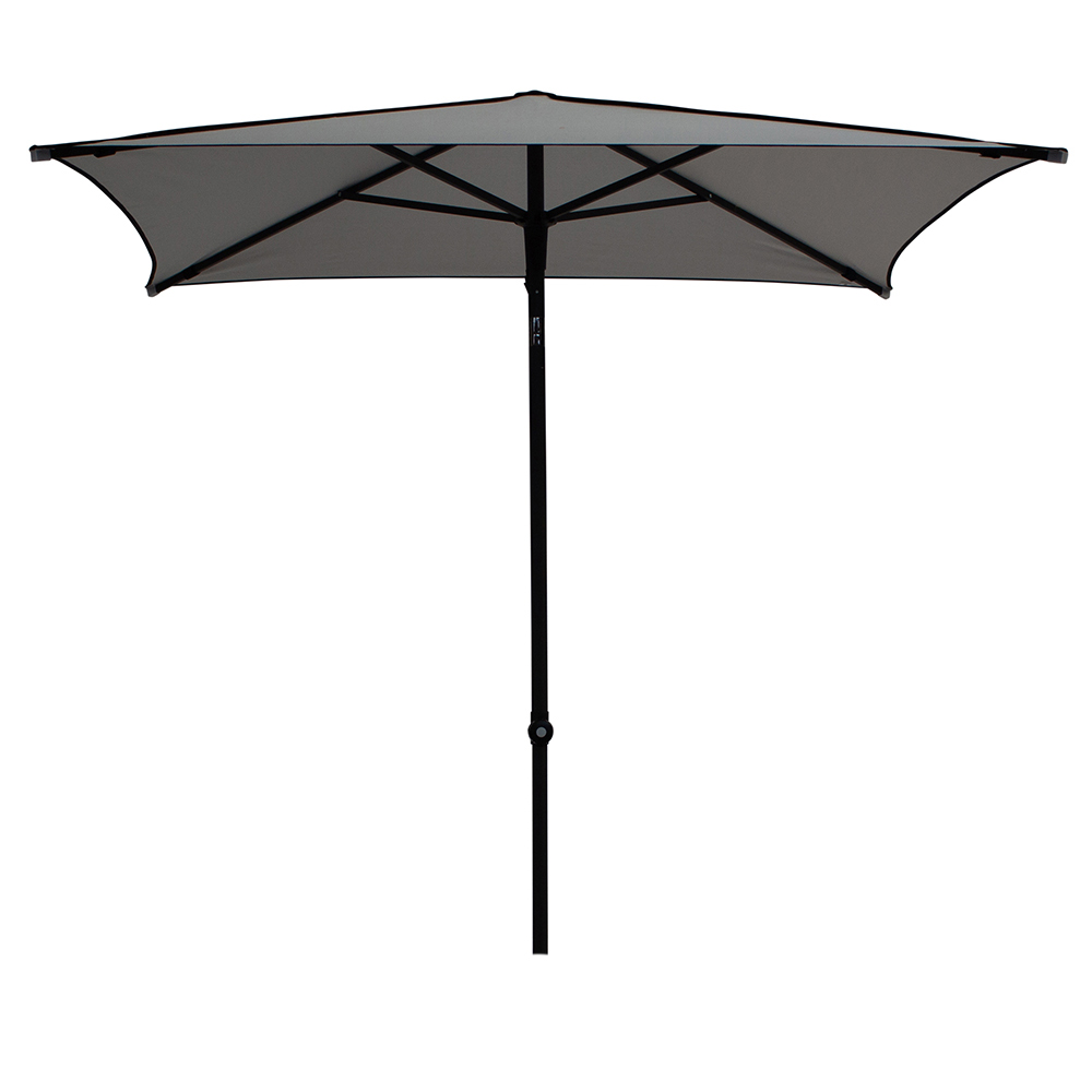 Outdoor umbrellas - Maffei Border Garden Umbrella In Dralon 200x200cm Central Pole 38/35mm