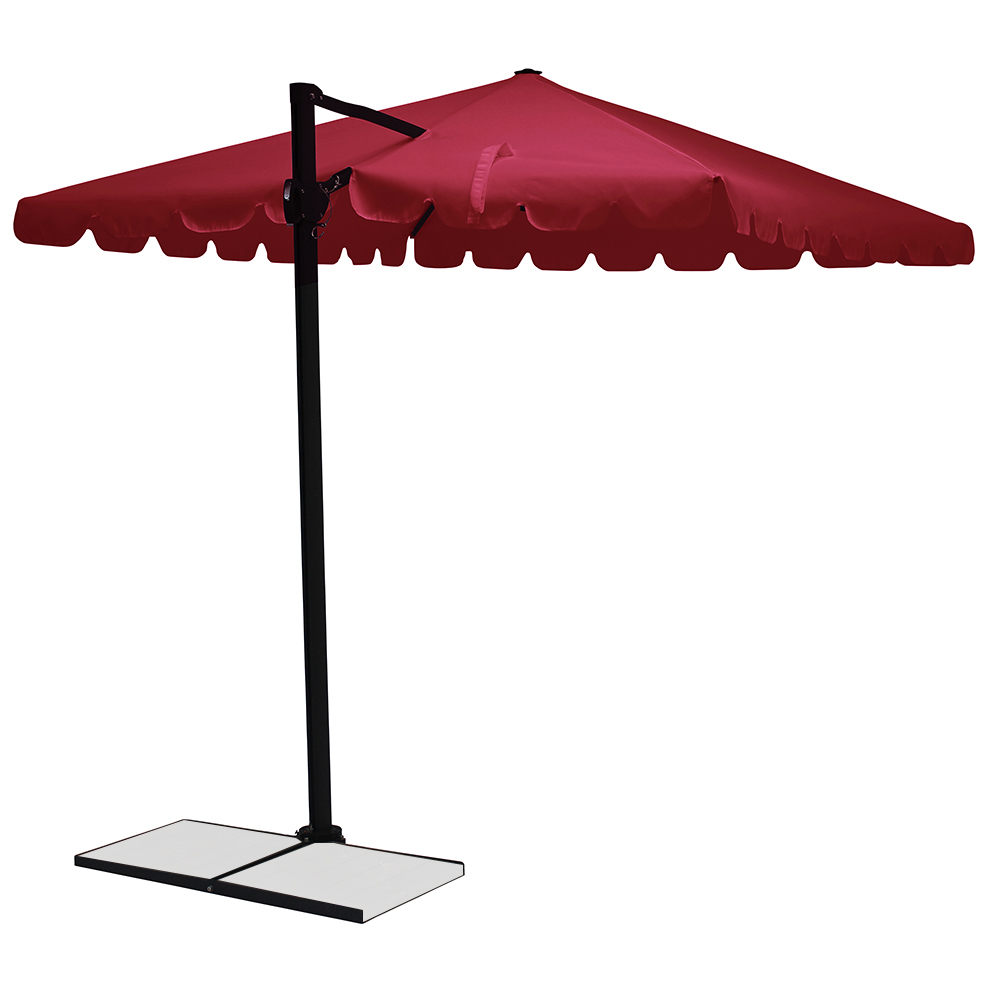 Outdoor umbrellas - Maffei Allegro Garden Umbrella In Texma 250x250cm Side Pole 50/78mm