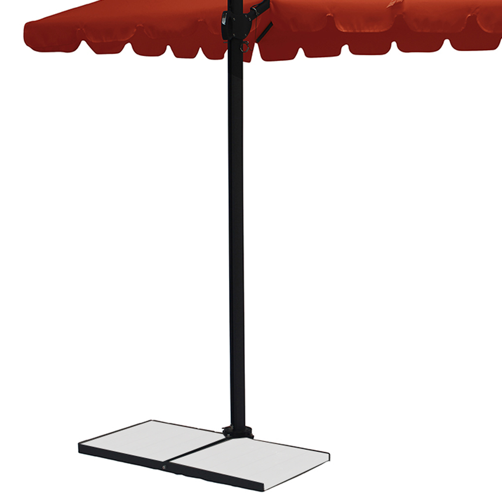 Outdoor umbrellas - Maffei Allegro Garden Umbrella In Texma 300x200cm Side Pole 50/78mm