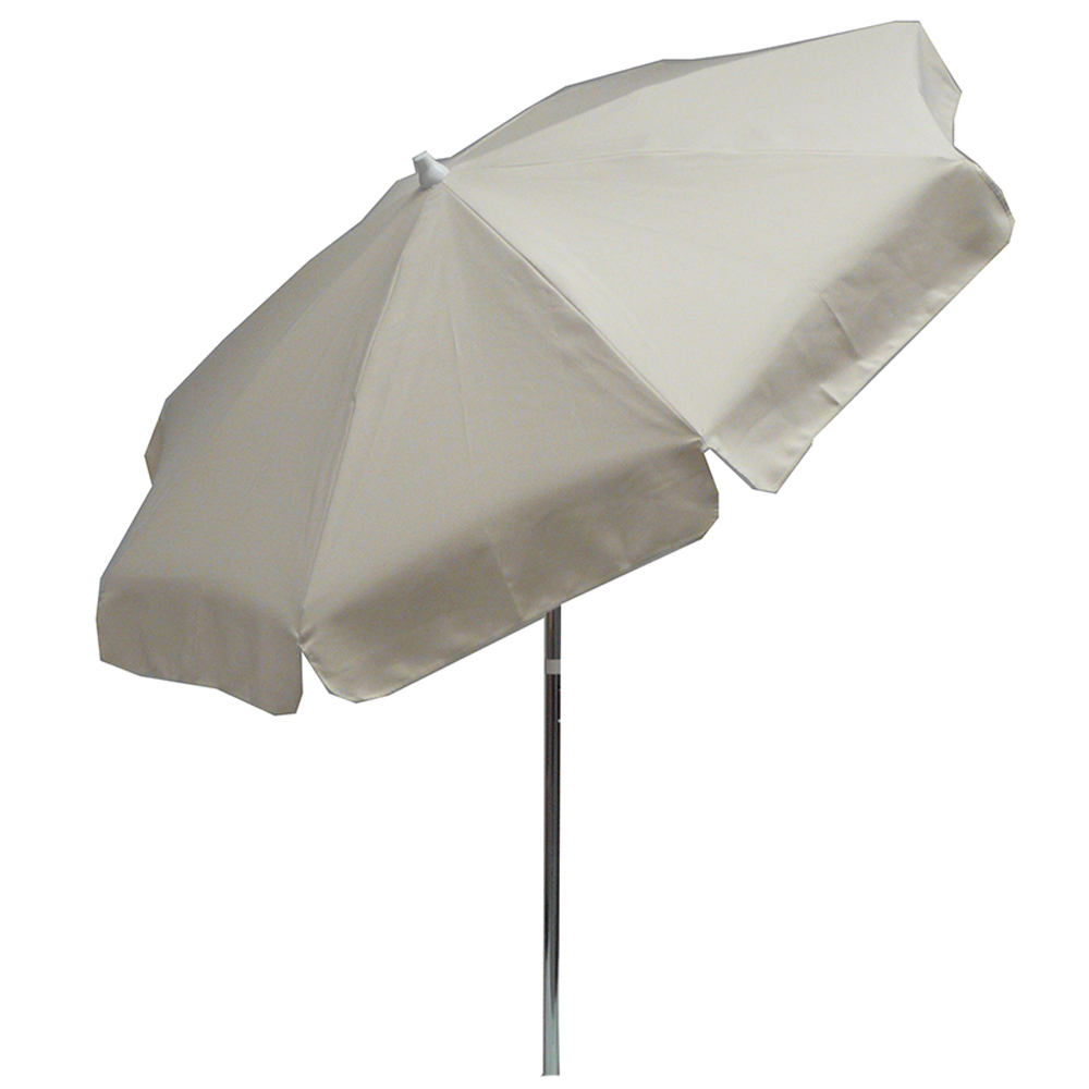 Outdoor umbrellas - Maffei Alux Garden Umbrella In Polyester Ø200cm Side Pole 33/37mm