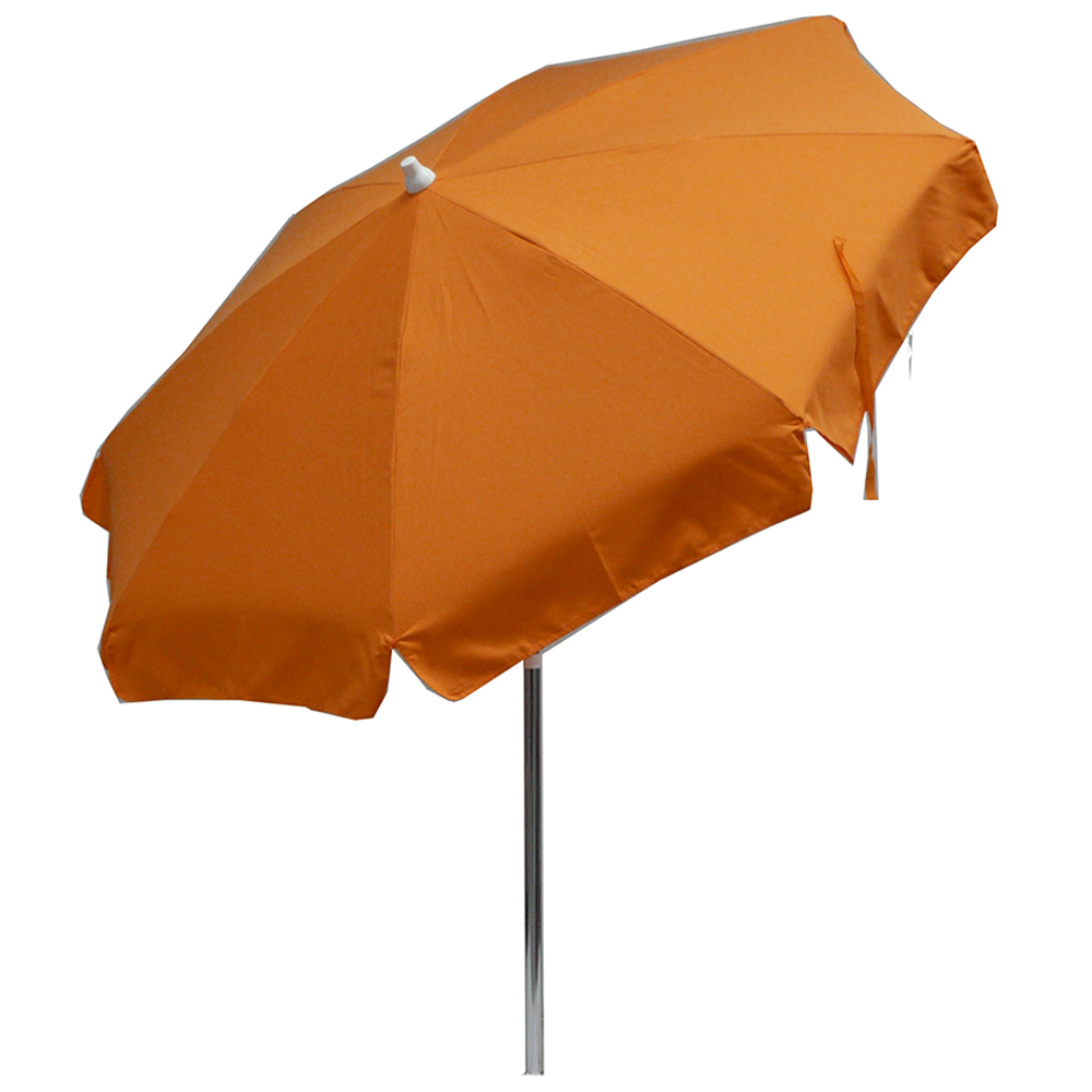 Outdoor umbrellas - Maffei Alux Garden Umbrella In Polyester Ø200cm Side Pole 33/37mm