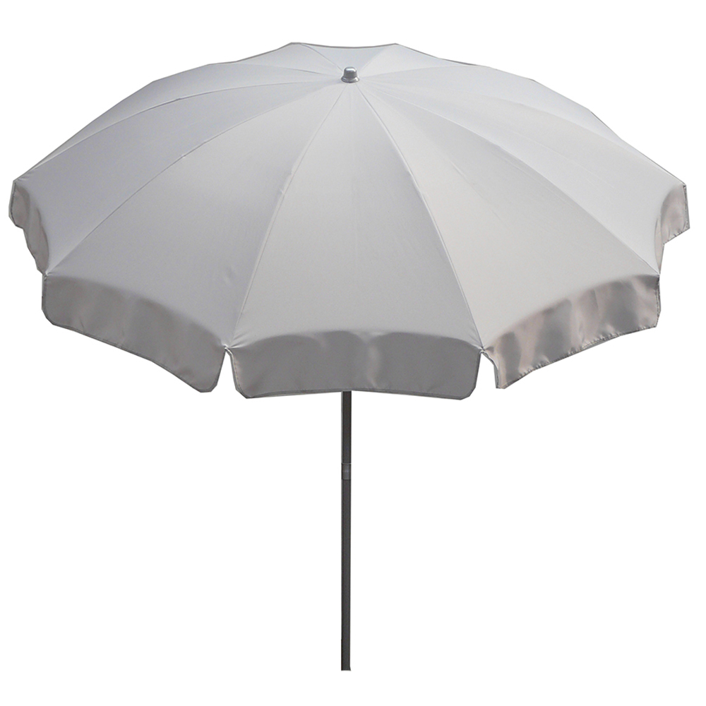 Outdoor umbrellas - Maffei Garden Umbrella Novara Polyester Ø240cm Central Pole 33/33mm