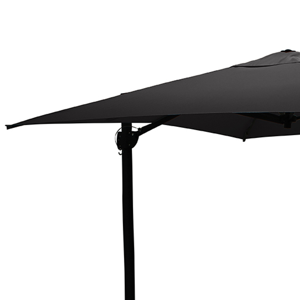 Outdoor umbrellas - Maffei Trend Garden Umbrella In Polyma 250x250cm Side Pole 50/78mm