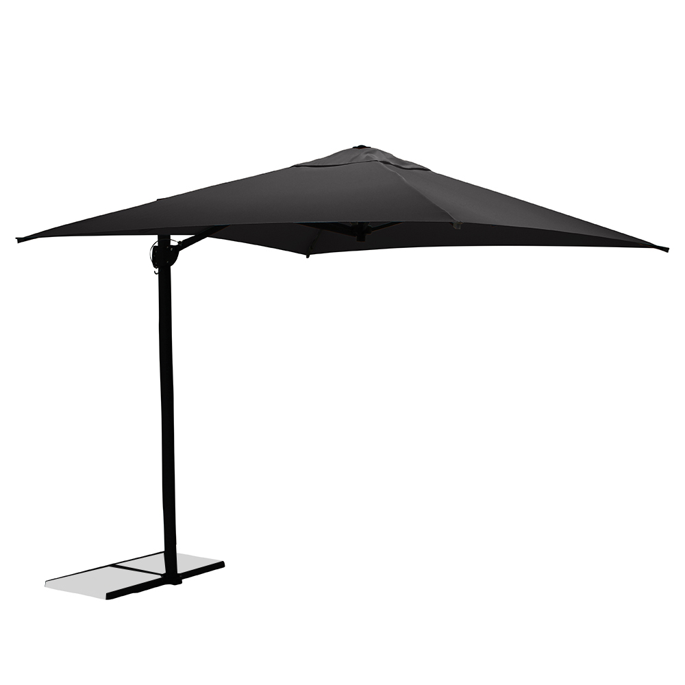 Outdoor umbrellas - Maffei Kronos Garden Umbrella In Polyma 300x200cm Side Pole 50/78mm
