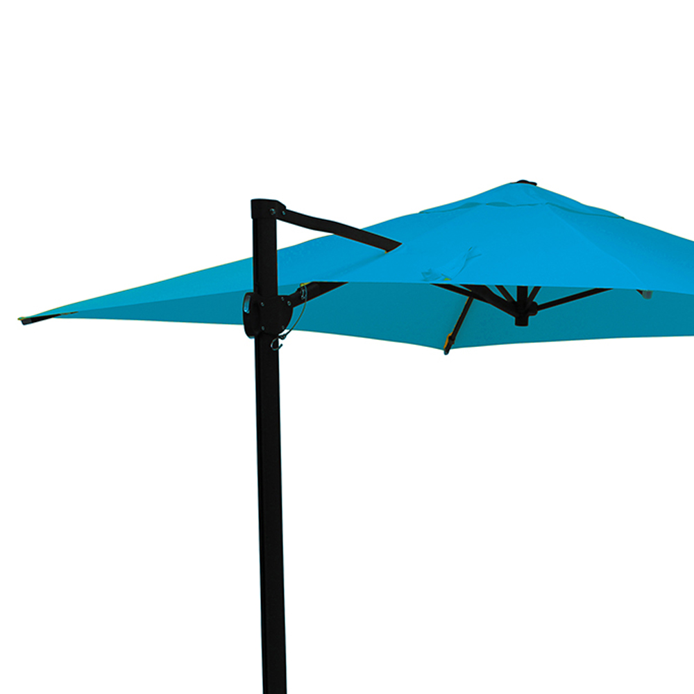 Outdoor umbrellas - Maffei Kronos Garden Umbrella In Texma 300x200cm Side Pole 50/78mm