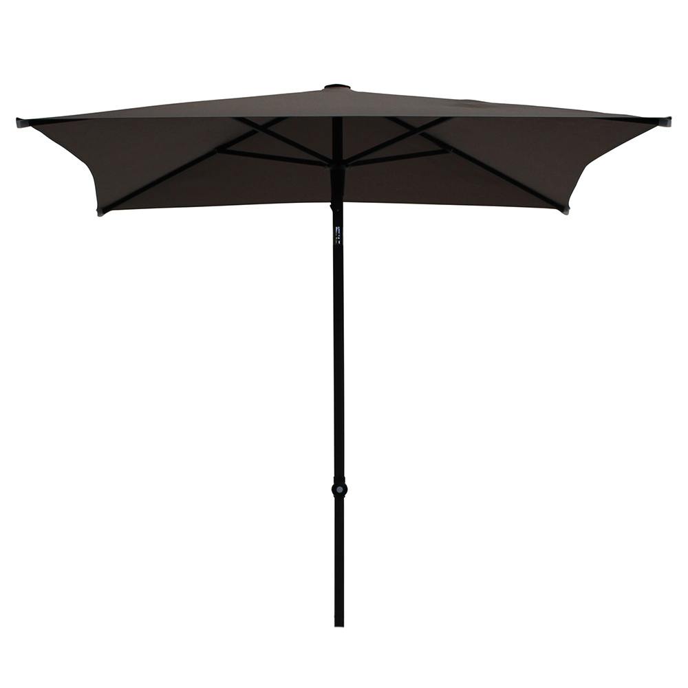 Outdoor umbrellas - Maffei Trendy Garden Umbrella In Polyma 200x200cm Central Pole 38/35mm