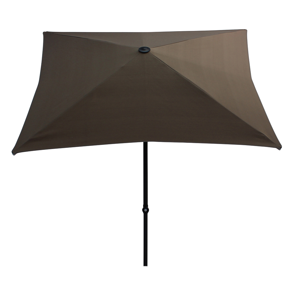 Outdoor umbrellas - Maffei Trendy Garden Umbrella In Polyma 200x200cm Central Pole 38/35mm