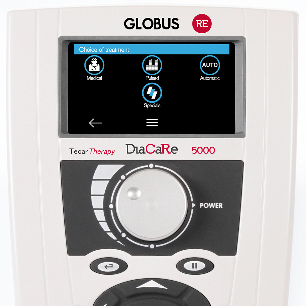 Técarthérapie/Radiofréquence - Globus Italy Appareil De Técarthérapie Rechargeable Diacare 5000 Re