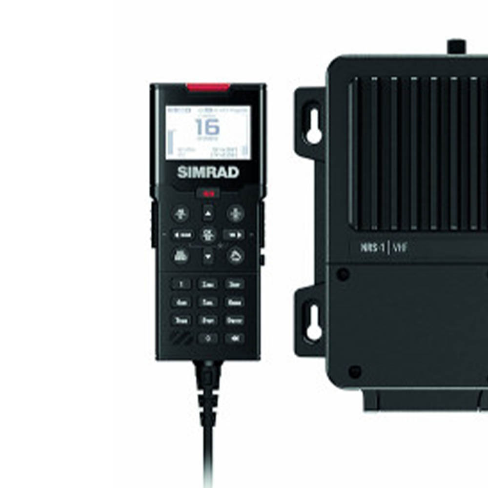 Nautical Vhf - Simrad Class D Approved Rs100 Vhf Radio With Gps Receiver
