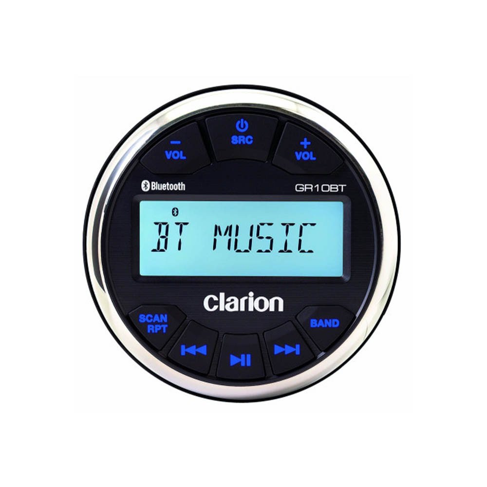 Radio stéréo - Clarion Récepteur Multimédia Numérique Stéréo Avec Bluetooth Gr10bt