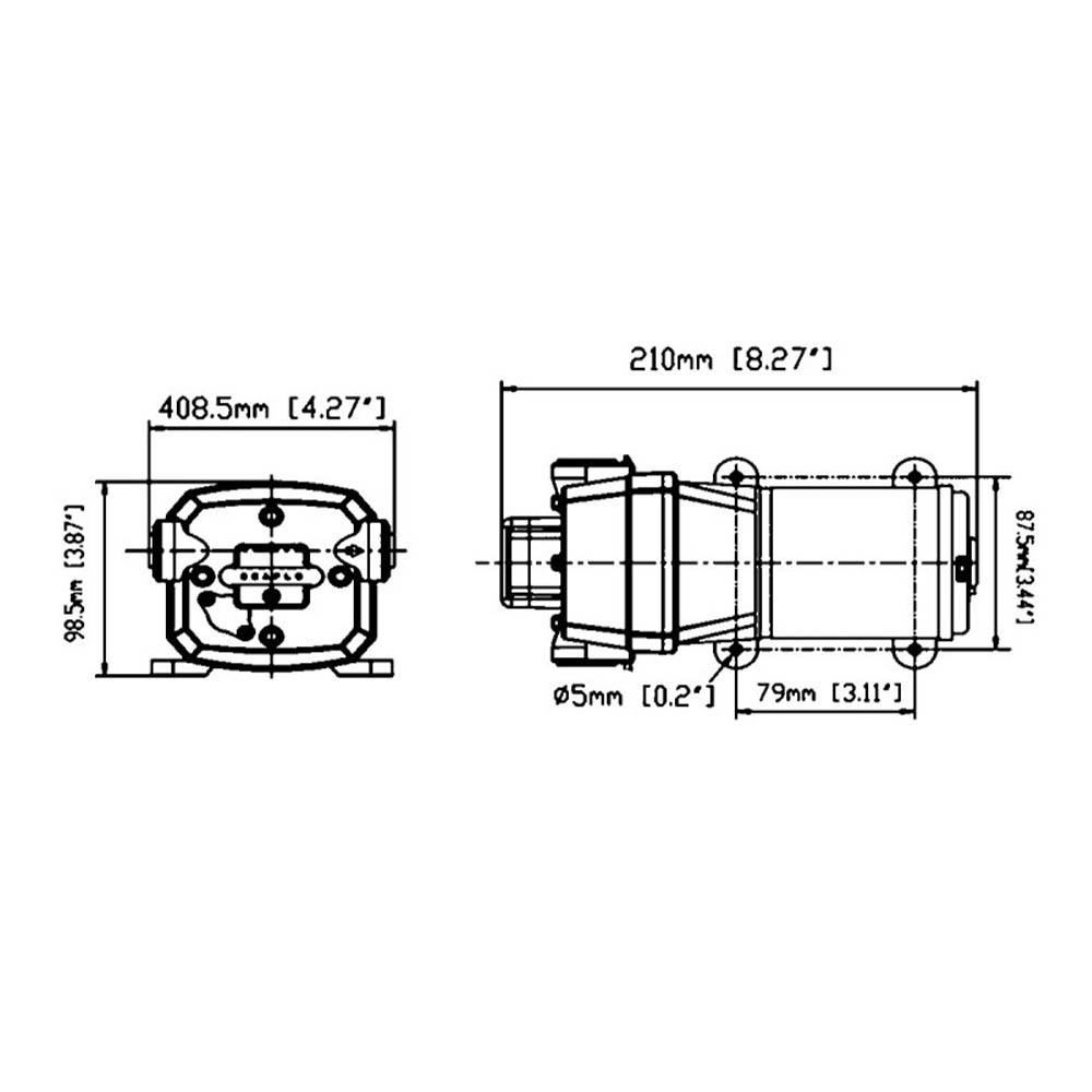 Boat autoclave pumps - SeaFlo Autoclave Pump 12,5 Lt/min 12v