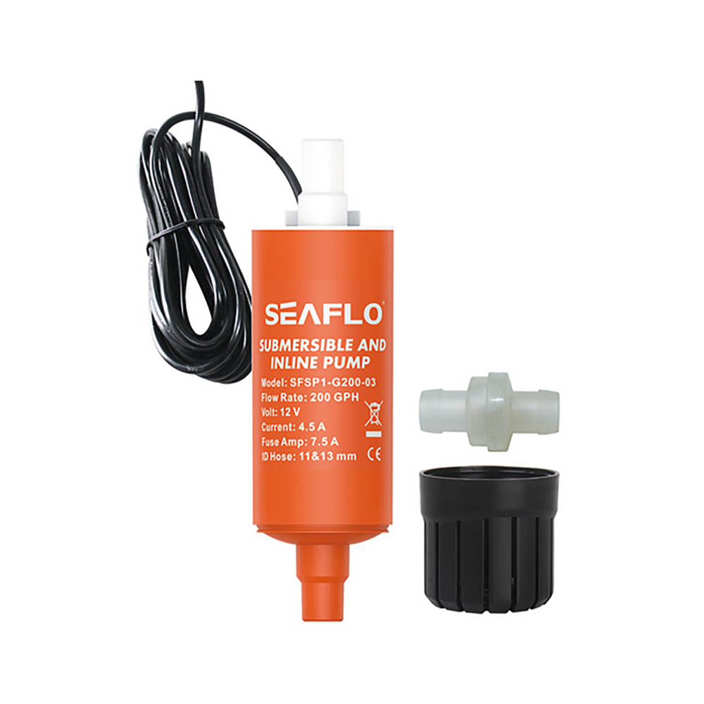 Boat autoclave pumps - SeaFlo Electric Submersible And In-line Dc 12 Pump