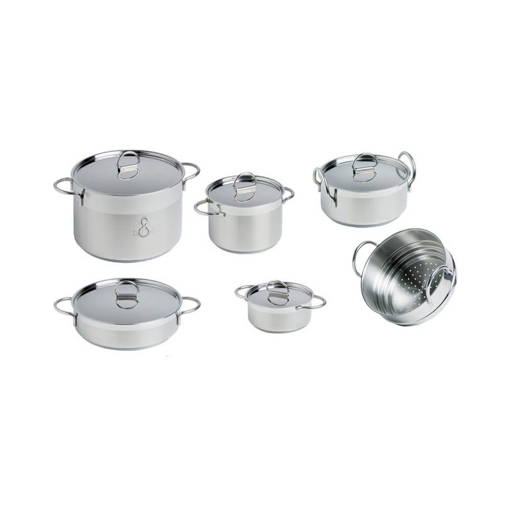 Pots and Pans - Marine Business Stainless Steel Pots Set 11pcs