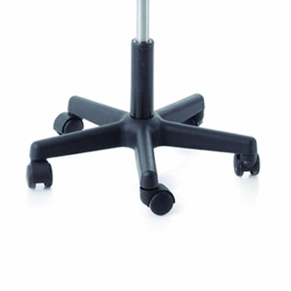 Clinic Chairs and Stools - Skema Stool With Padded Seat, Gas Liftable Plastic Base