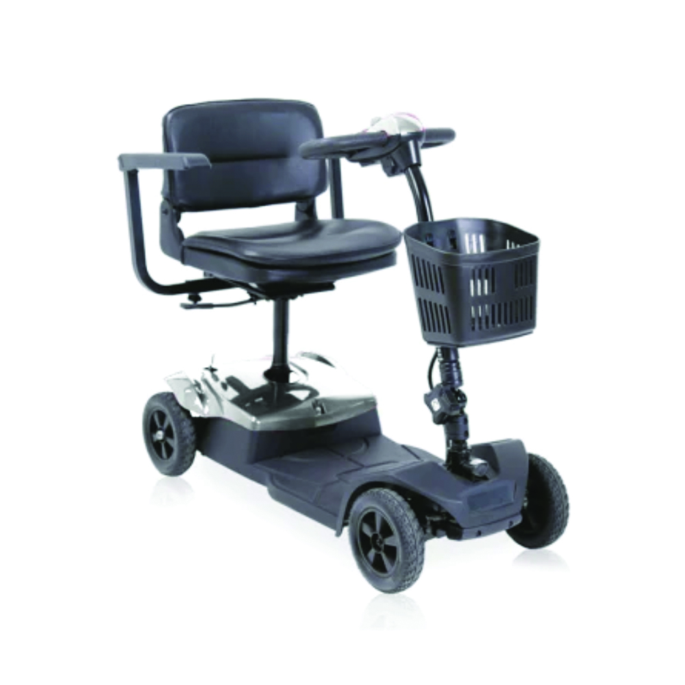 Roller für Behinderte - Mobility Ardea Elektroroller 4 Räder Abnehmbar Faltbar 200 Weiß