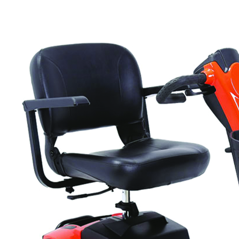 Roller für Behinderte - Mobility Ardea 210 Orange Abnehmbarer 4-rad-elektroroller