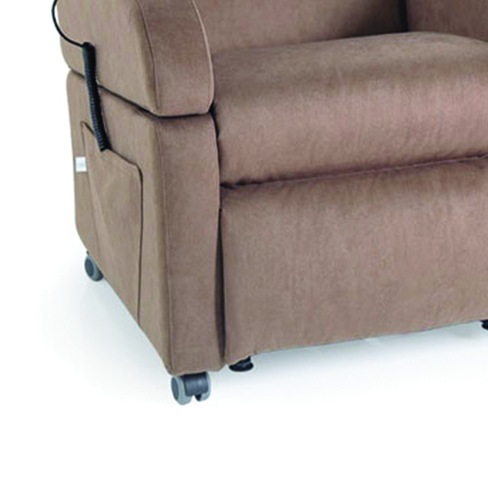 Lift and relax seats - Mopedia Timo Class Elevating Relax Armchair With Technical Wheels