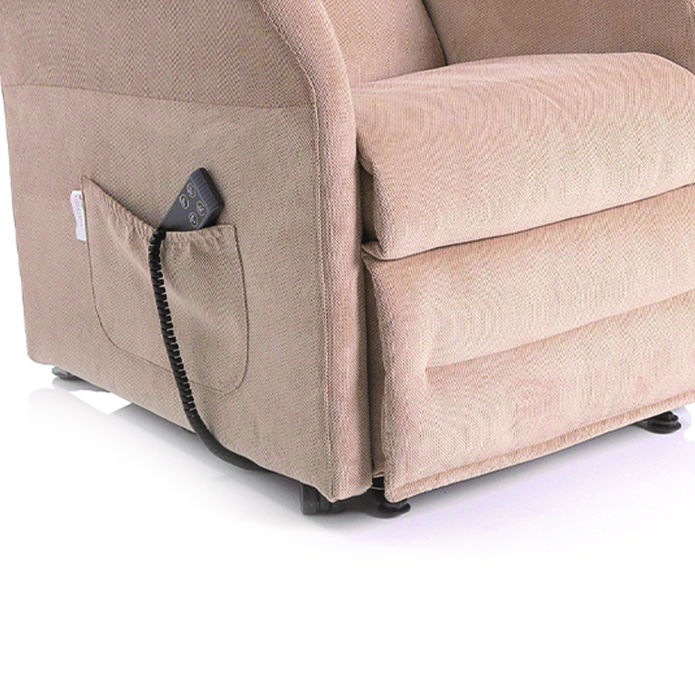 Sitze anheben und entspannen - Mopedia Erhöhender Relaxsessel Ninfea Gordon Aus Stoff Ohne Rollensystem
