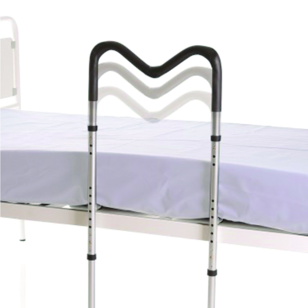 Hospital bed rails - Mopedia Universal Bed Rail With Floor Support