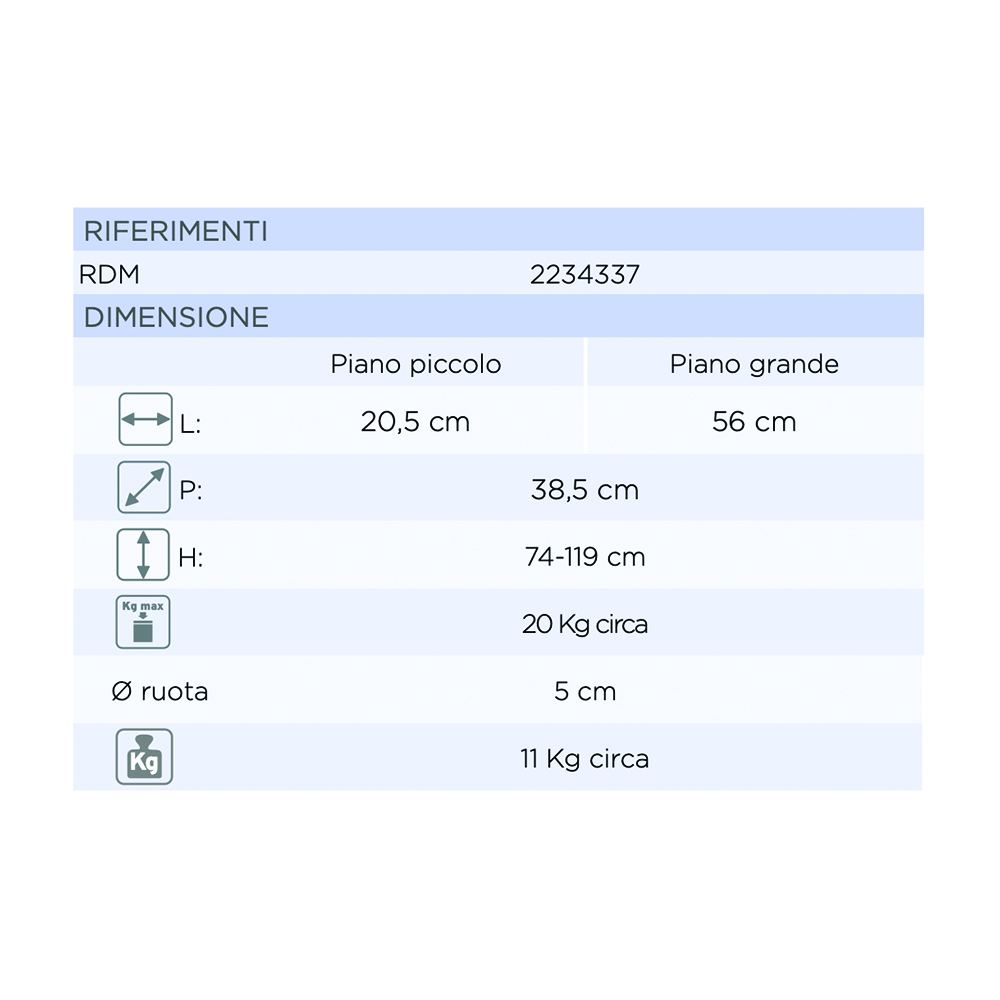 Accessori per Degenza - Mopedia Tavolo Da Letto Degenza Automatico 1 Piano