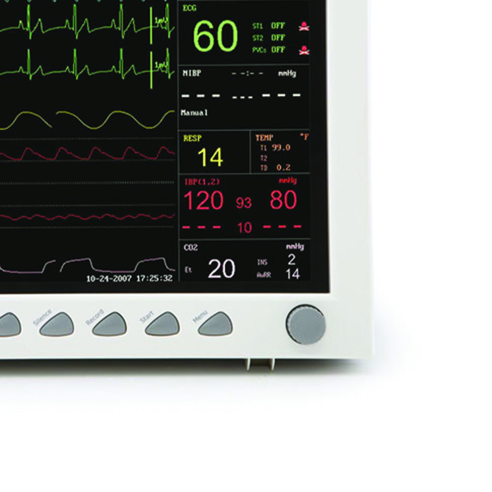 Patient monitors - Edan Edan Co2 Multiparameter Patient Monitor + Nibp Display 12.1