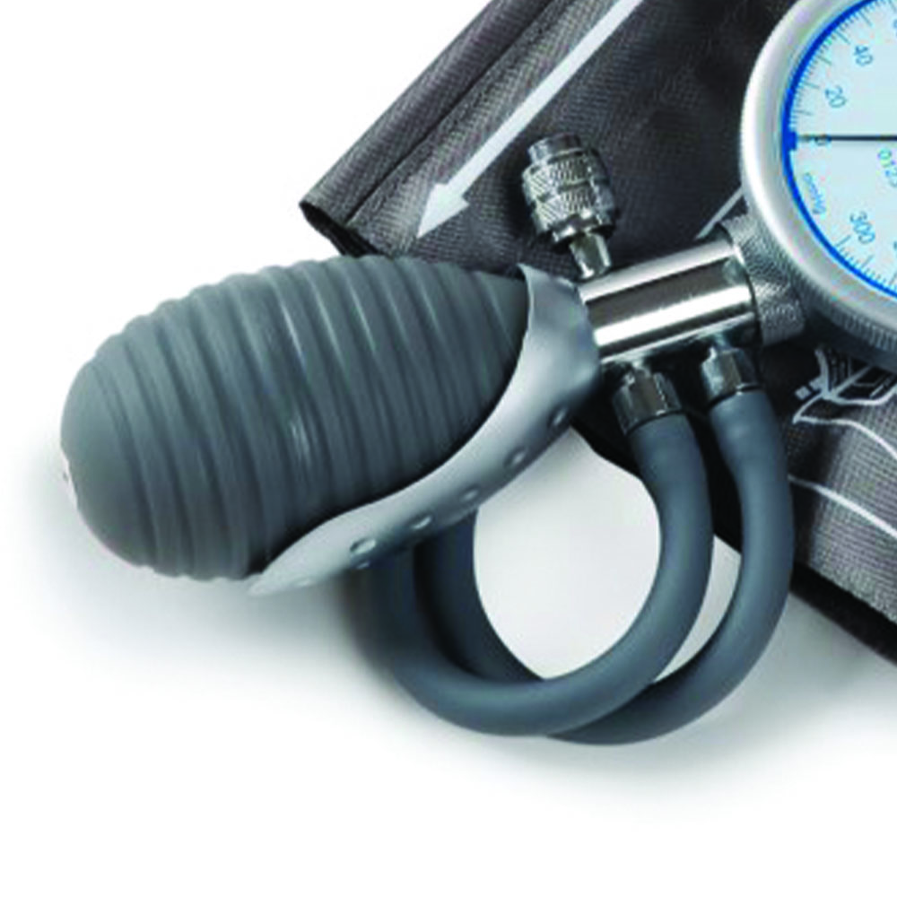 Sphygmomanometers/blood pressure monitors - Logiko Palmar Aneroid Sphygmomanometer 2 Tubes Latex Free