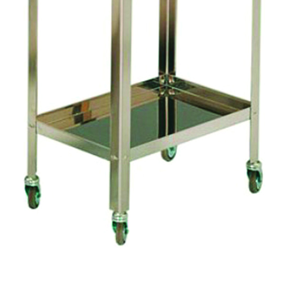 Sanitary trolleys - Skema Stainless Steel Trolley For Dressing 70x50x80h 2 Shelves