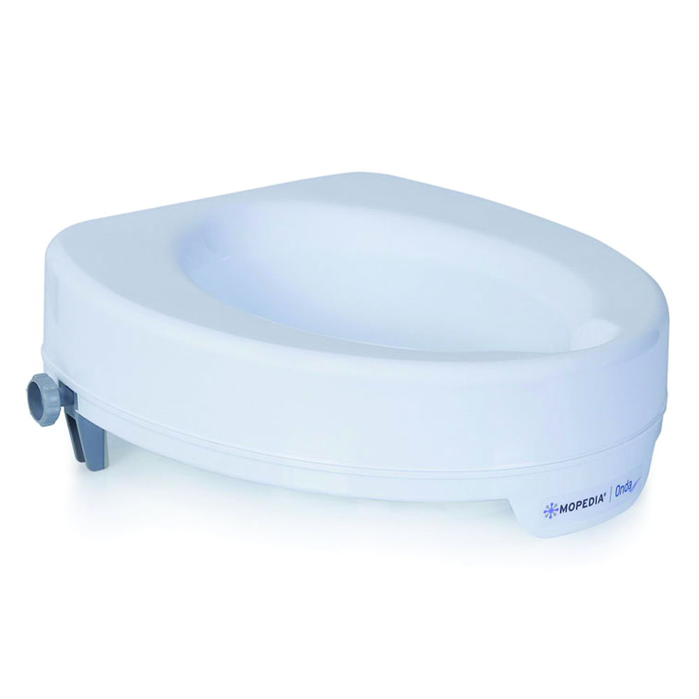 Rehausses pour cuvettes de toilettes - Mopedia Rehausse Universelle Pour Toilettes Sans Abattant H 10cm