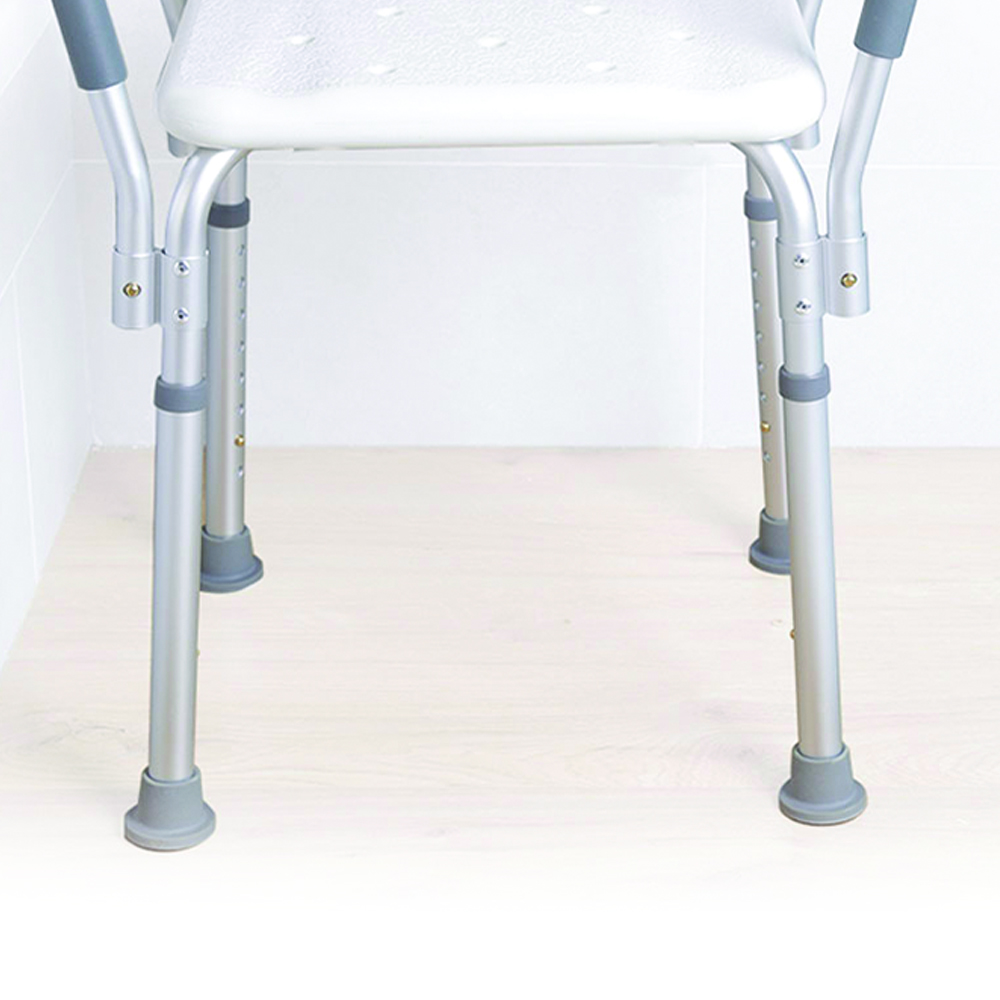 Bath and shower chairs - Mopedia Wave Bath/shower Seat With Upholstered Armrests