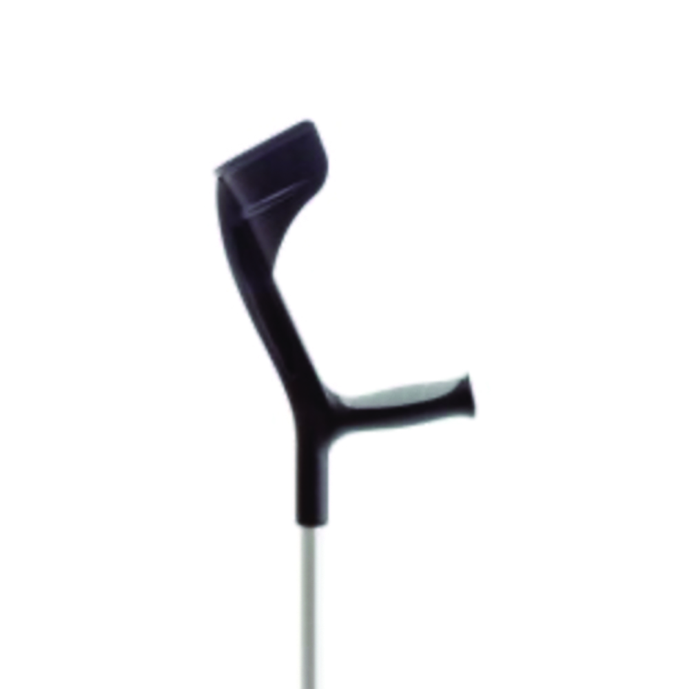 Crutches - Mopedia Pair Of Crutches Forearm Soft Support Brio Black