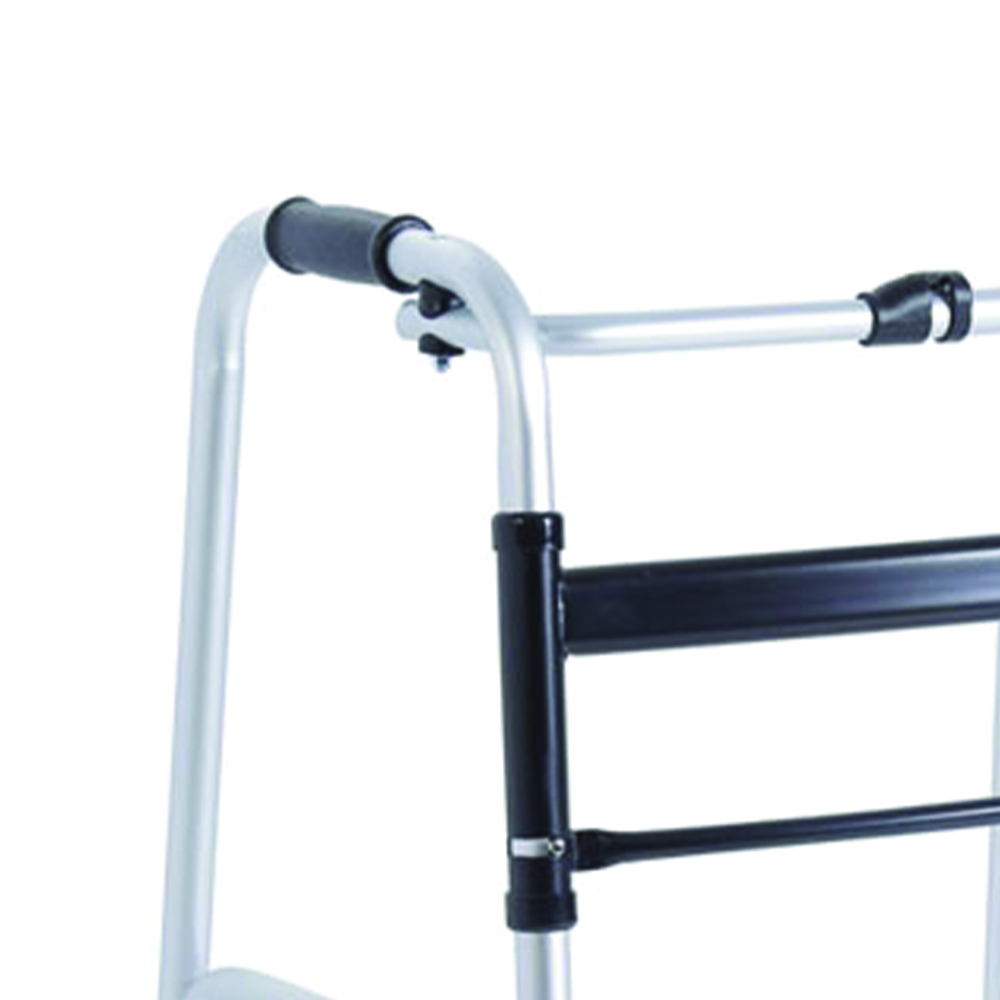 Deambulatori Rollatos - Mopedia Deambulatore Girello Rollator Clik Pieghevole In Alluminio Anodizzato Per Anziani E Disabili