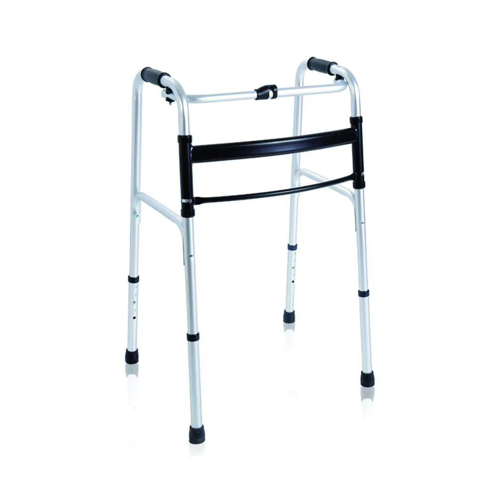 Rollator Walkers - Mopedia Clik Db105 Folding Rollator Walker For The Elderly With 4 Tips