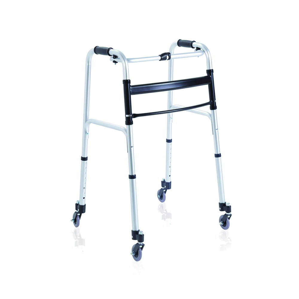 Rollator Walkers - Mopedia Db305 Folding Rollator Walker For The Elderly And Disabled With 4 Wheels
