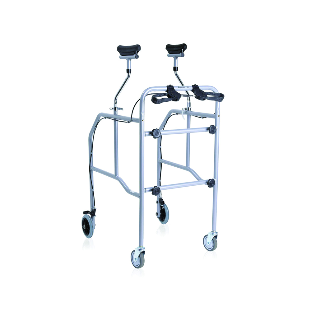 Rollatos walkers - Mopedia Underarm Rollator Walker. Removable With Brakes For The Elderly And Disabled