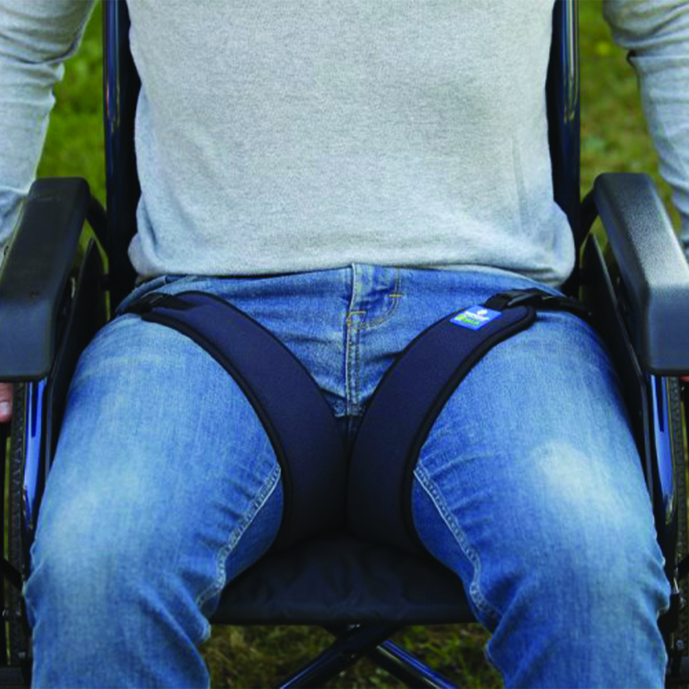 Hilfsmittel zum Zurückhalten von Behinderten - Mopedia Separater Beckenhaltegürtel