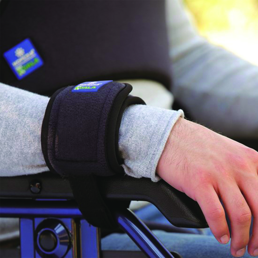 Hilfsmittel zum Zurückhalten von Behinderten - Mopedia Handschlaufe Klettverschluss