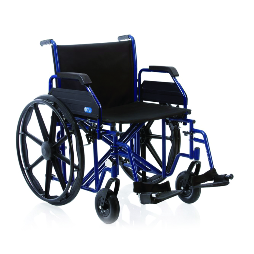 Carrozzine disabili - Ardea One Sedia A Rotelle Carrozzina Carrozzina Pieghevole Plus Obesi Ad Autospinta Disabili