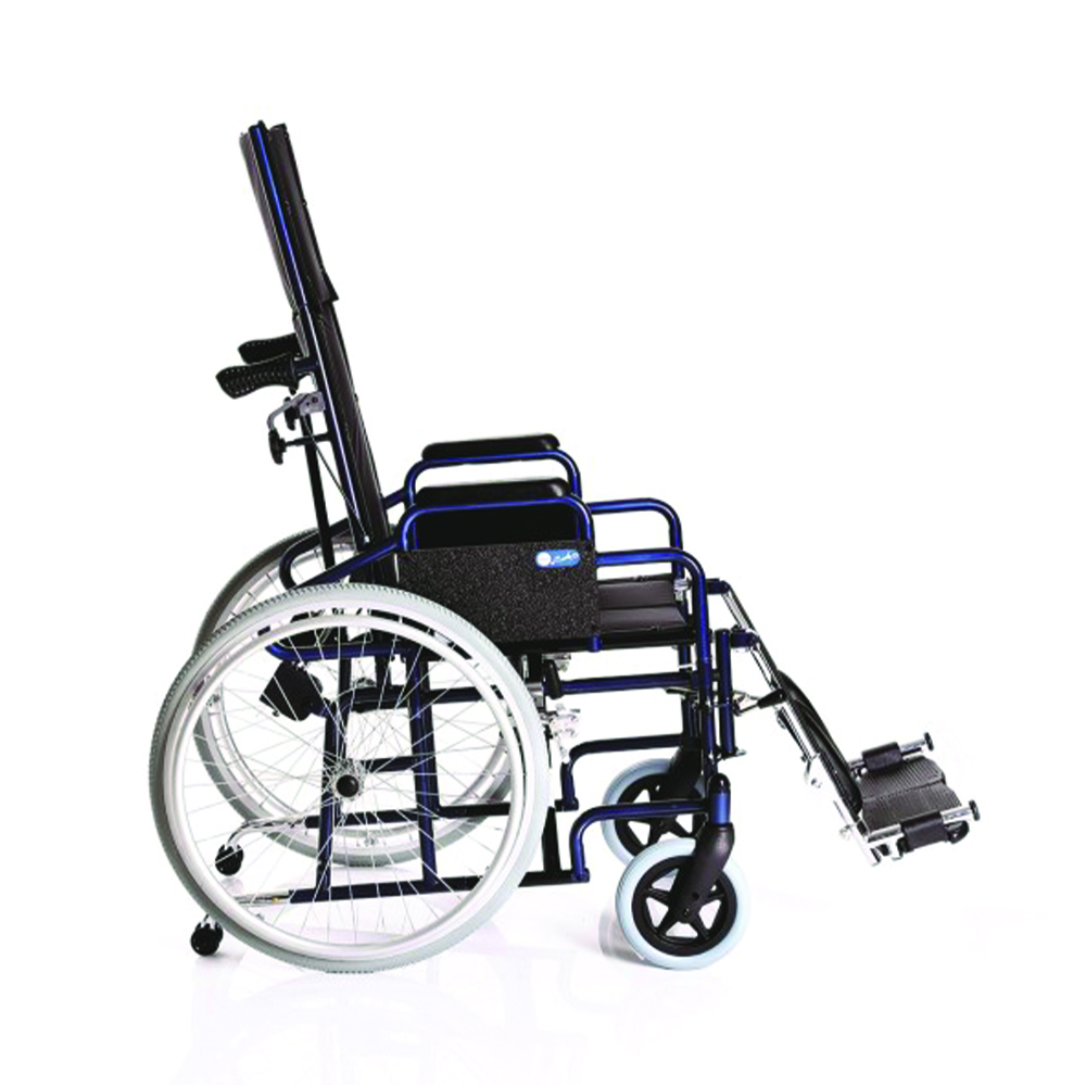 Carrozzine disabili - Ardea One Sedia A Rotelle Carrozzina Pieghevole Comfy-s Schienale Reclinabile Ad Autospinta