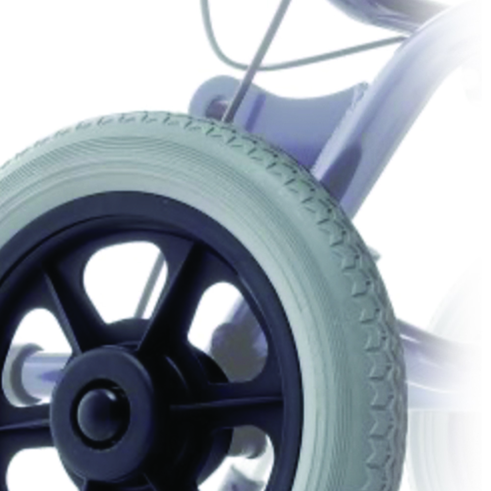 Wheelchair Accessories and Spare Parts - Ardea One Pair Of Rear Pu Wheels For Relief Go Wheelchair
