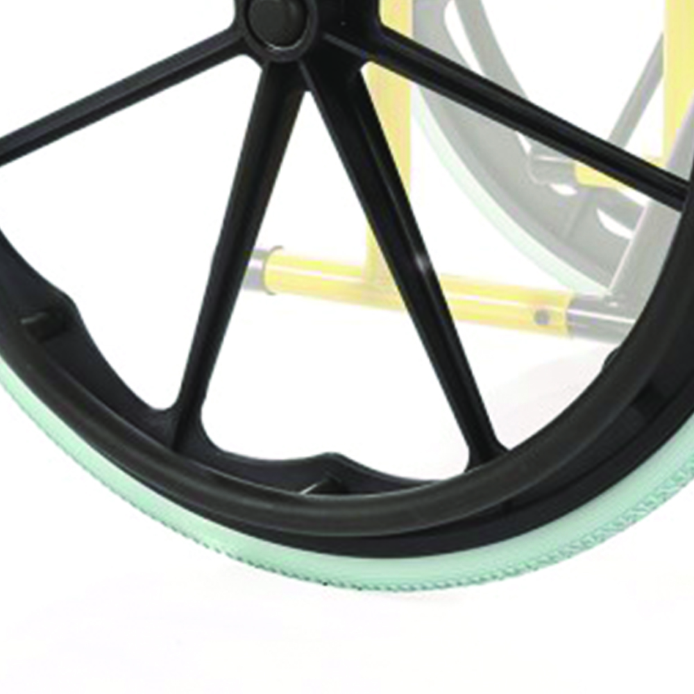 Wheelchair Accessories and Spare Parts - Ardea One Single Rear Wheel For Kiddy Wheelchair