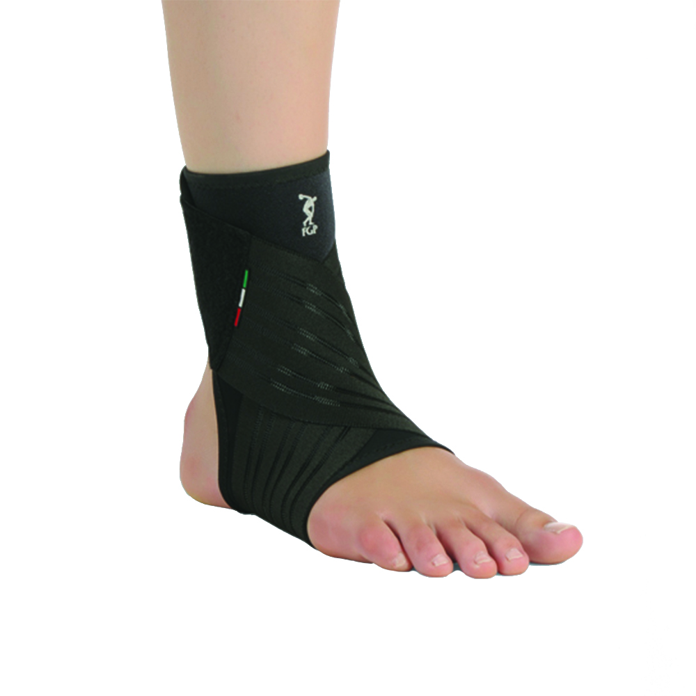 Tutori Ortopedici - Fgp 8light Anklet With Black Bandage