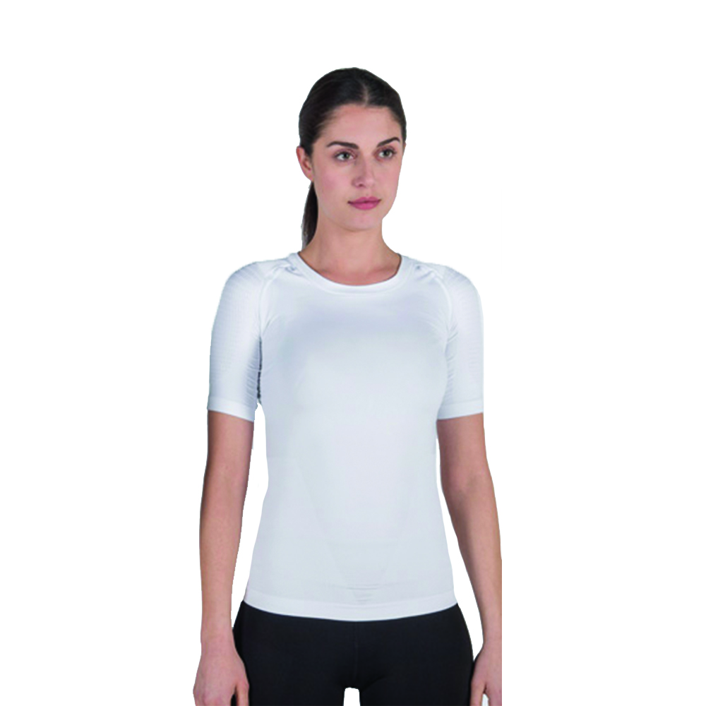 Tutori Ortopedici - Fgp P+effect Unisex White Postural Shirt