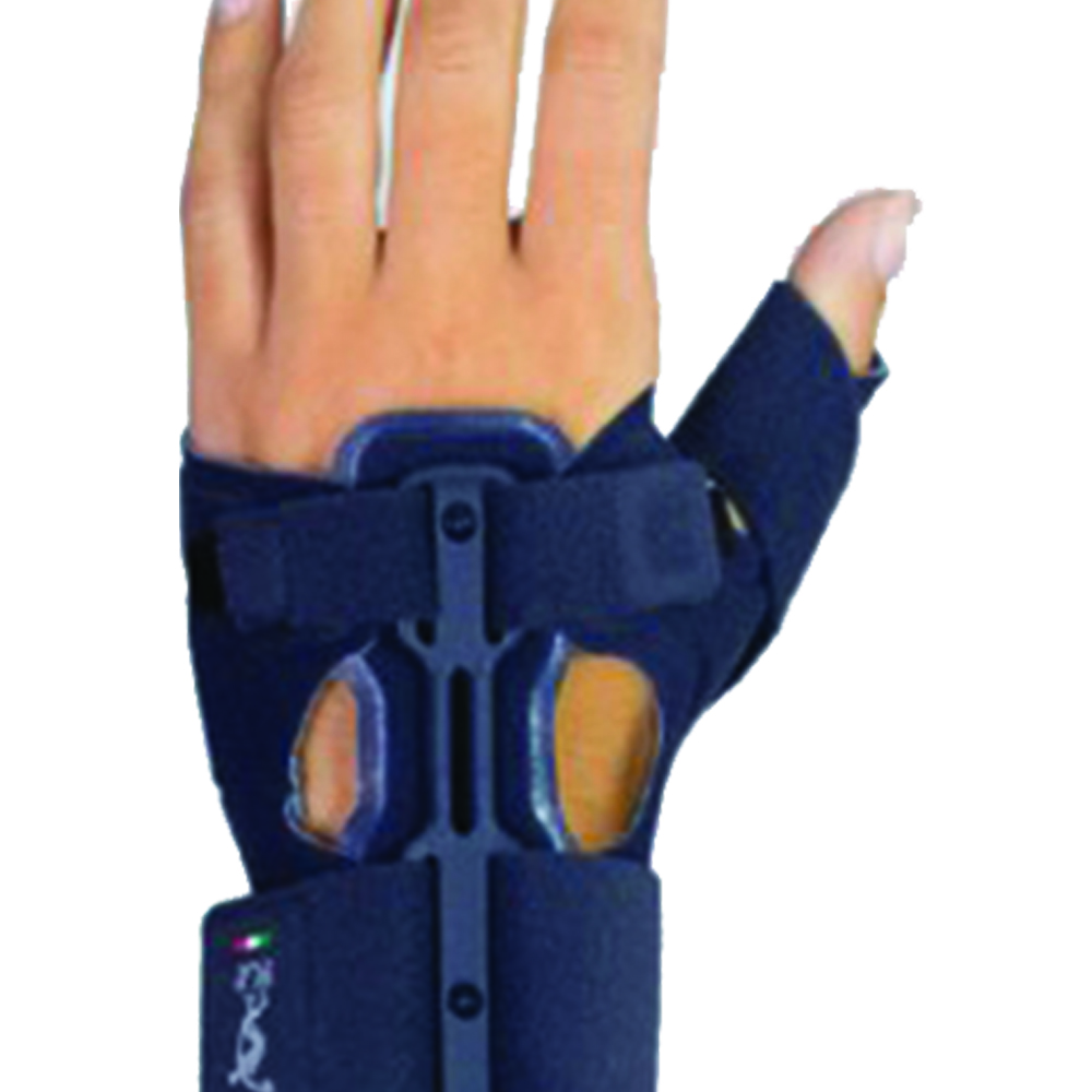 Tutori Ortopedici - Fgp Splinted Wrist With Left Dual Lock T Thumb Immobilizer