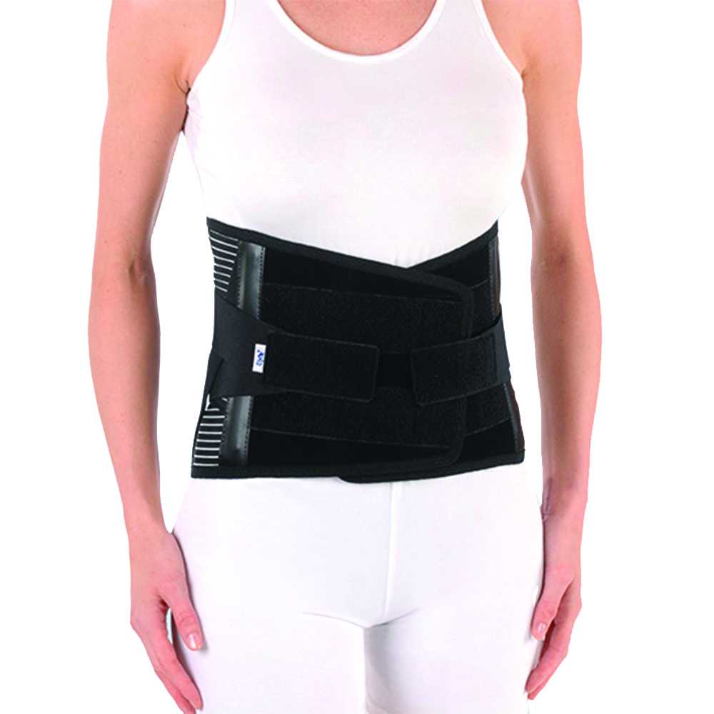 Trunk tutors - Fgp Lumbar Band Corset Elastincrociato With Straps Crm 950 H 27cm