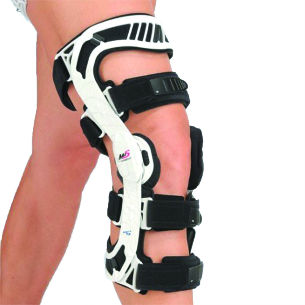 Tutori Ortopedici - Fgp Functional Knee Brace M4s Comfort 4 Points White Left