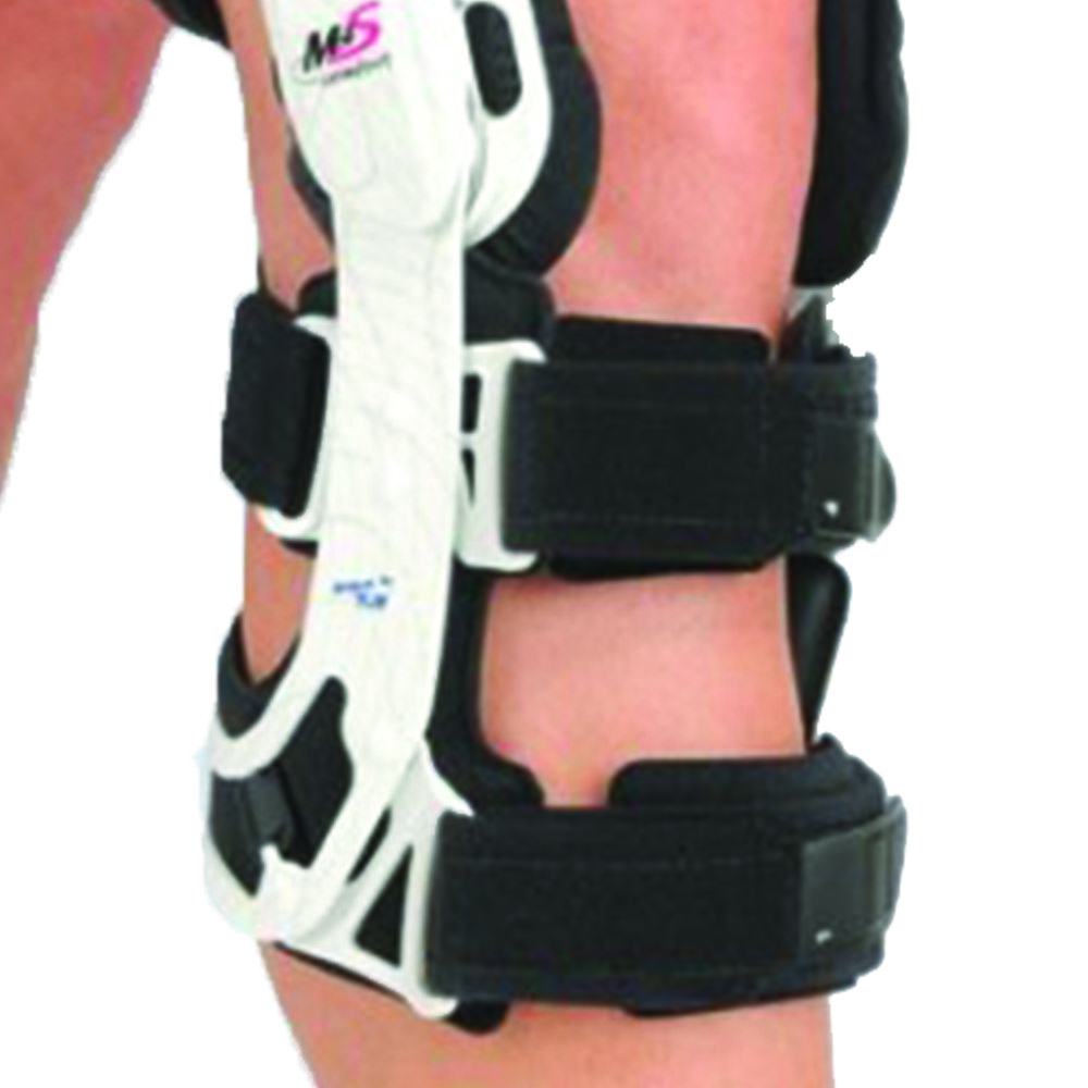 Tutori Ortopedici - Fgp Functional Knee Brace M4s Comfort 4 Points White Left