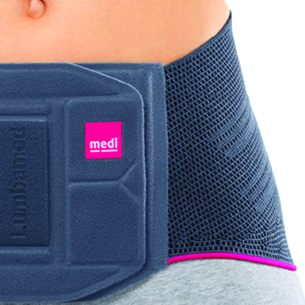 Tutori Ortopedici - Medi Lumbamed Plus Men's Elastic Fabric Corset