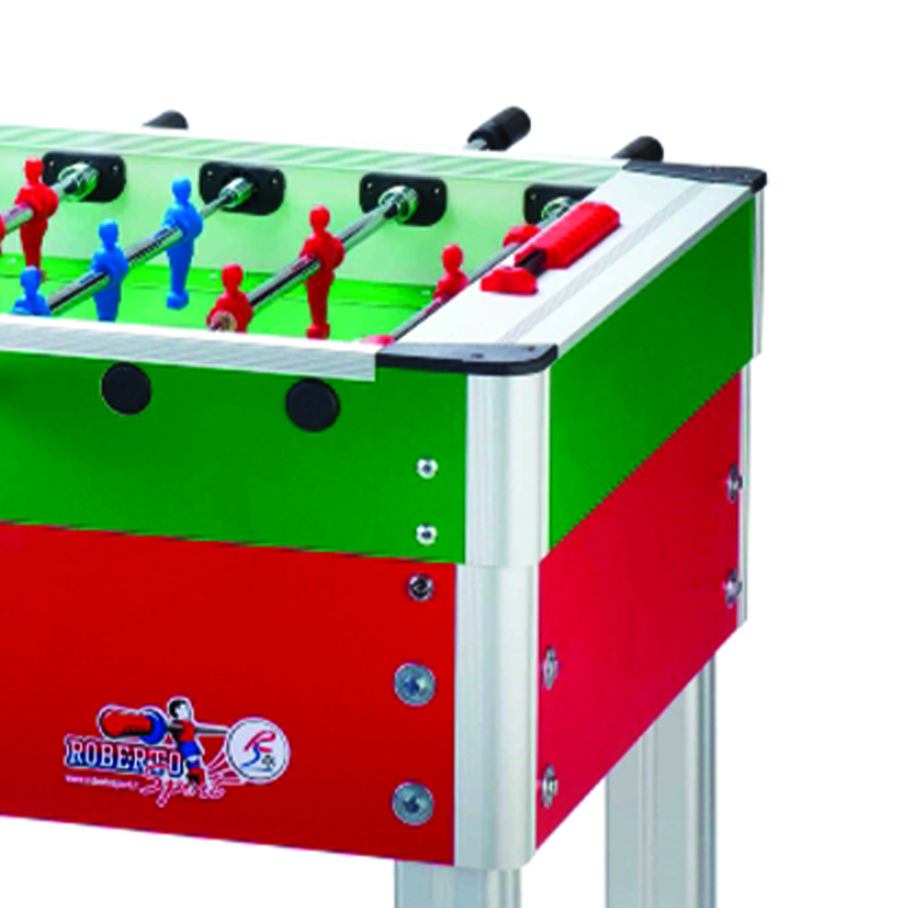 Indoor football table - Roberto Sport New Camp Italy Foosball Table With Retractable Rod Coin Acceptor