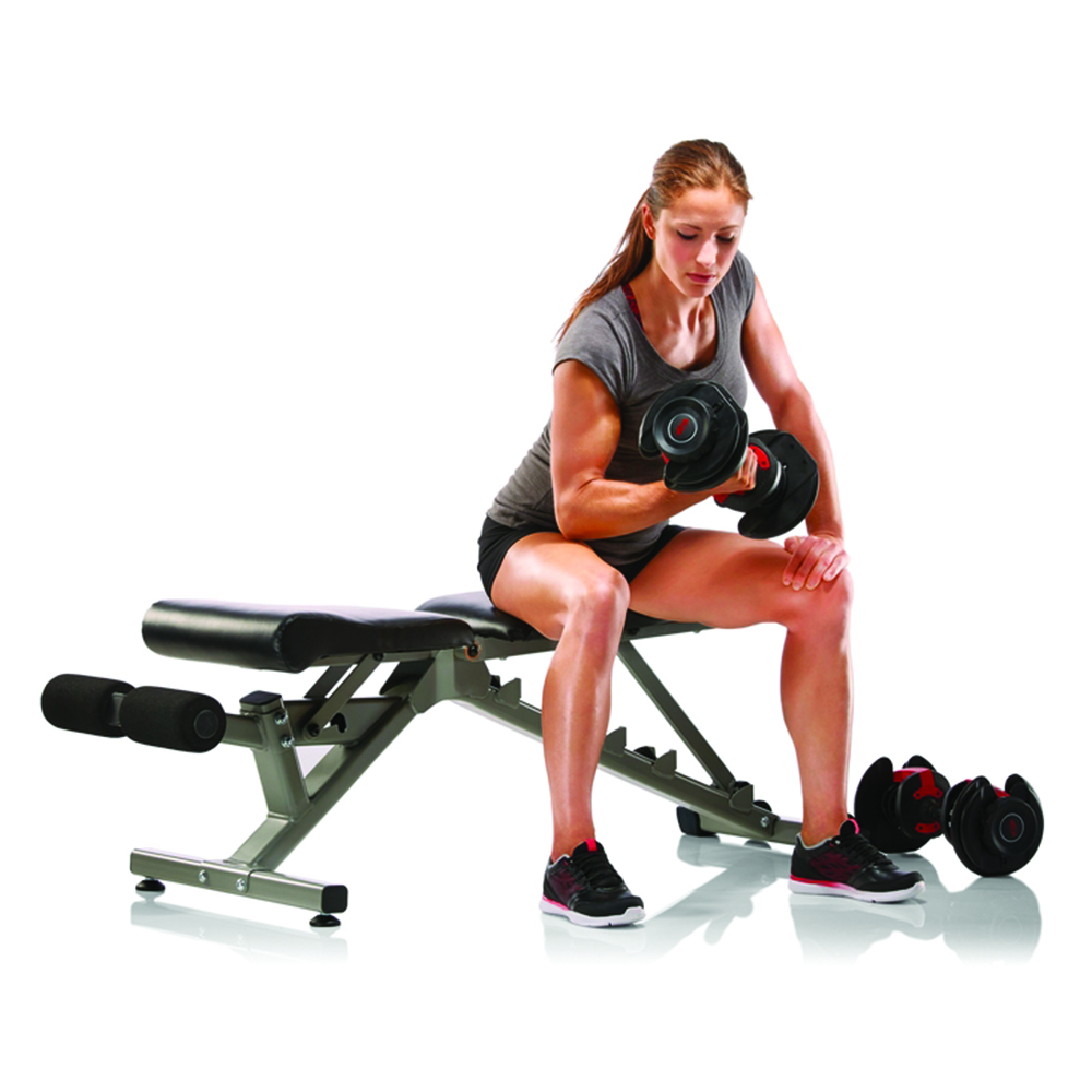 Handlebars - Bowflex Select Tech 552 Adjustable Load Dumbbell (from 2.3 To 23.8 Kg)