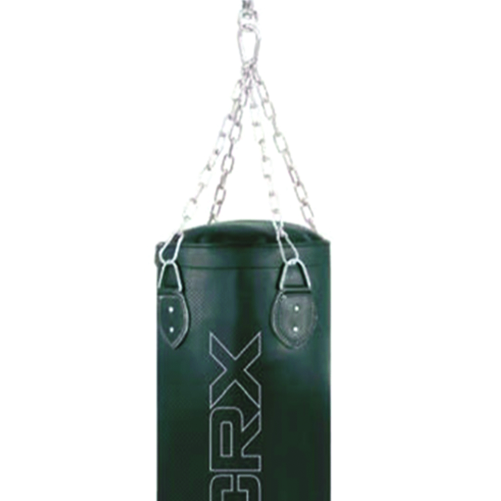 Functional Training - Toorx Evo-boxsack Aus Kunstleder, Gewicht 40 Kg, Mit 4 Ketten Und Haken 100 X 35 Cm